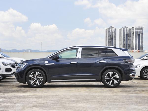 Volkswagen ID6 Long Endurance Lite PRO versão SUV azul Deslocamento 1600-2500CC Drive RWD