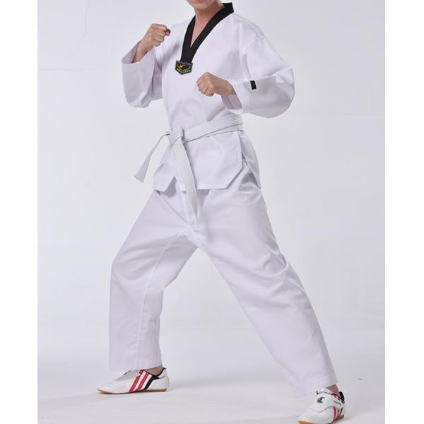 High Quality short sleeves Breathable Itf Taekwondo Dobok red blue black Itf Taekwondo Uniform