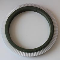Stenter Machine Parts Monforts Finishing Spares Brush Wheel 167mm Innder Dia Black Bristle Pig Hair