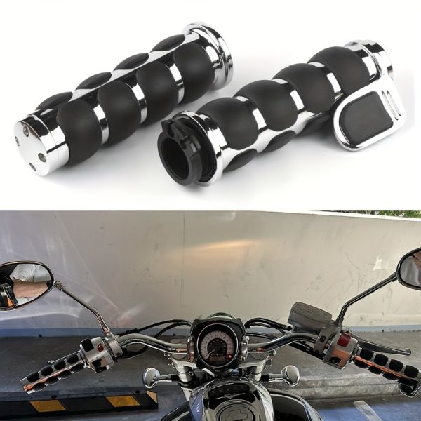 Motocross Handlebar Handle Bar End Motorcycle Hand Grips 25mm 1