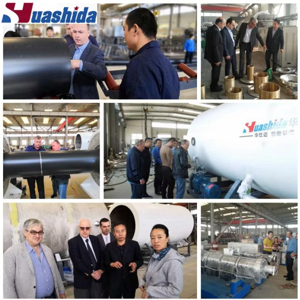 Steel Pipe Internal & External Fbe Coating Production machine with Rust Removal