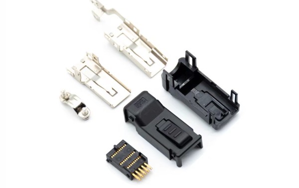 X5 plug grating scale connector for A4, A5, A6 servo drivers, same as JST MUF-PK10K-X connector