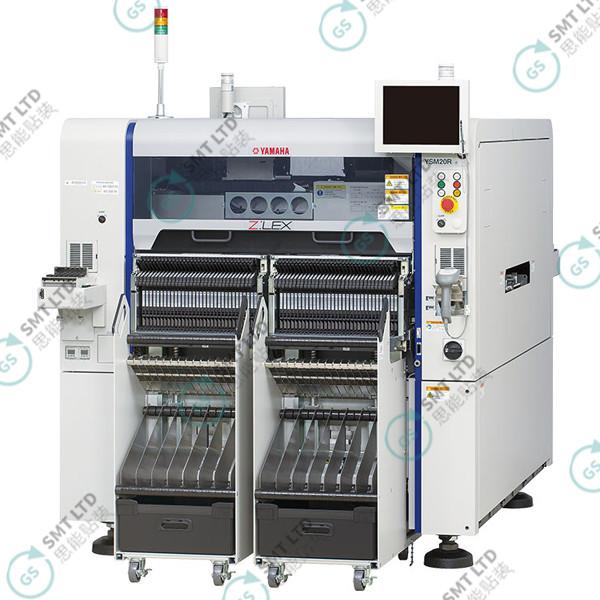 High Speed Yamaha YSM20R SMT Pick And Place Machine with Mounting Accuracy ±0.035mm and Fixed Plate 140 Types