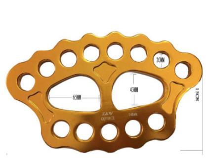 15 Holes Rope Splitter Aluminum Gravity Casting , RoHS Aluminum Casting Process