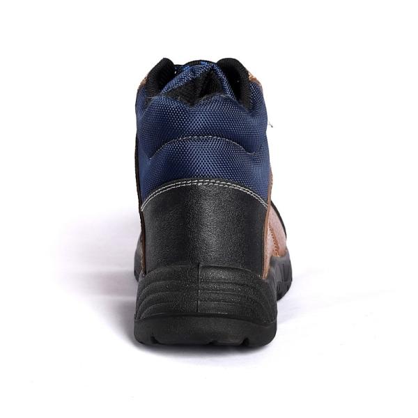Shengjie OEM Work Anti Slip Lace-up Shoes With Pu Outsole Closure Type Genuine Leather Safety Boots