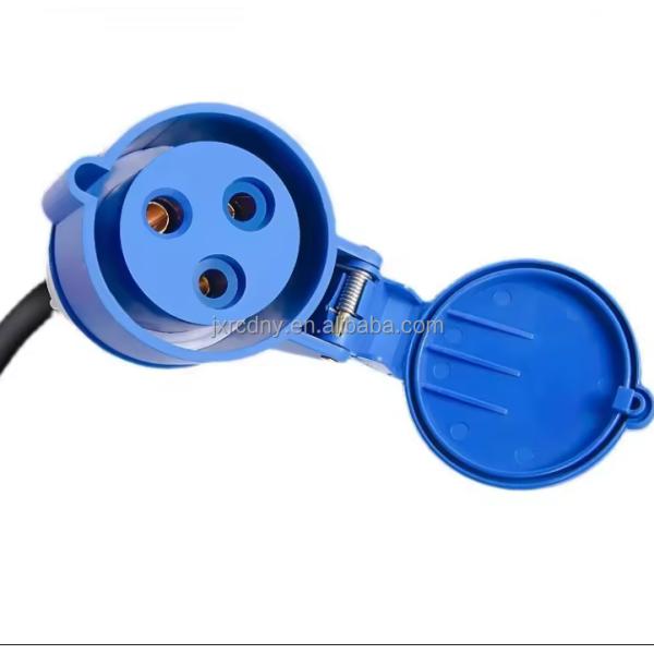 IP44 Rated EV Charging Socket Type2 To CEE Plug Socket For Electric Vehicle Charging