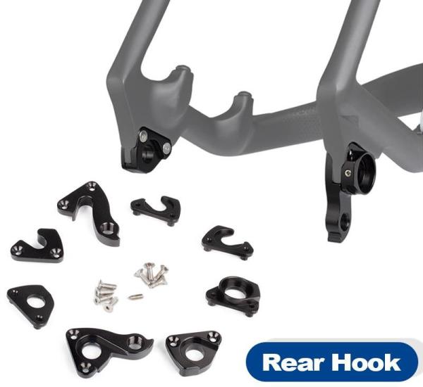 Thru Axle Rear Derailleur Hanger Bracket For BXT Carbon Fiber Road Bike Frame