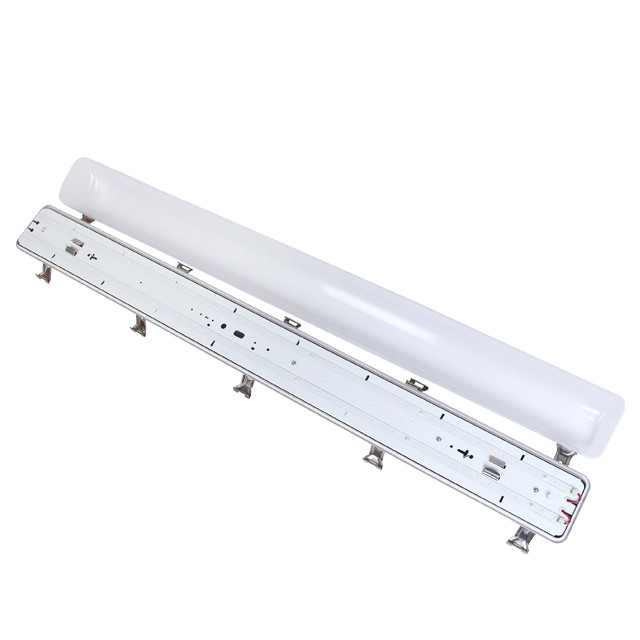 Customized NSF NEMA4X Dust-proof Tri-proof LED Lamp 135lm/w LED Vapor Tight Garage Light