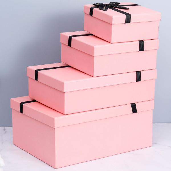 Продвижение бизнеса Квадратный на заказ размер складной бумажной подарочной коробки с картонным материалом