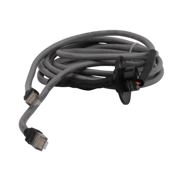 100M Ethernet Slip Ring avec le glissement multiple Ring Models de longueur facultative de fil de dimension compacte