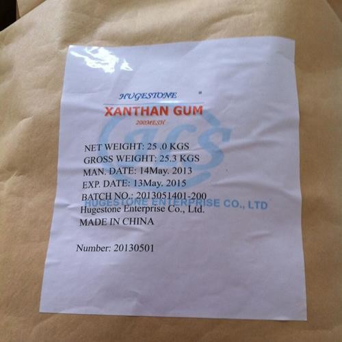 Food Additive Xanthan Gum C35H49O29 CAS 11138-66-2 with Stabilization HS No. 39139000