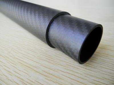 Fibra de encurtamento ajustável do carbono de Rod que encurta o costume de Pólo