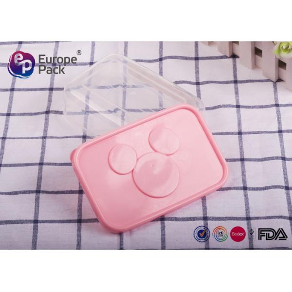 Food Grade Eco Friendly Durable Kids Plastic Lunch Boxes With Lids