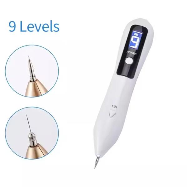 2 en 1 Ozone Plasma Beauty Pen Levé de paupière de nettoyage de la peau enlèvement de grain de beauté Plasma Pen