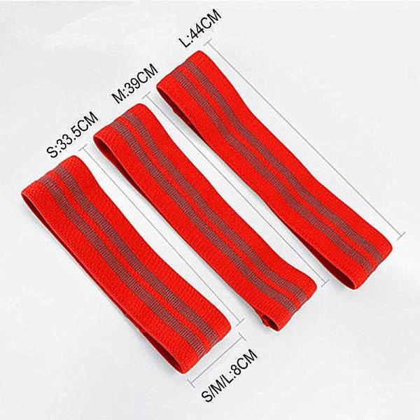 Virson Anti Slip Cotton Hip Resistance Bands Booty Exercise Elastic Bands For Yoga Stretching Training Fitness