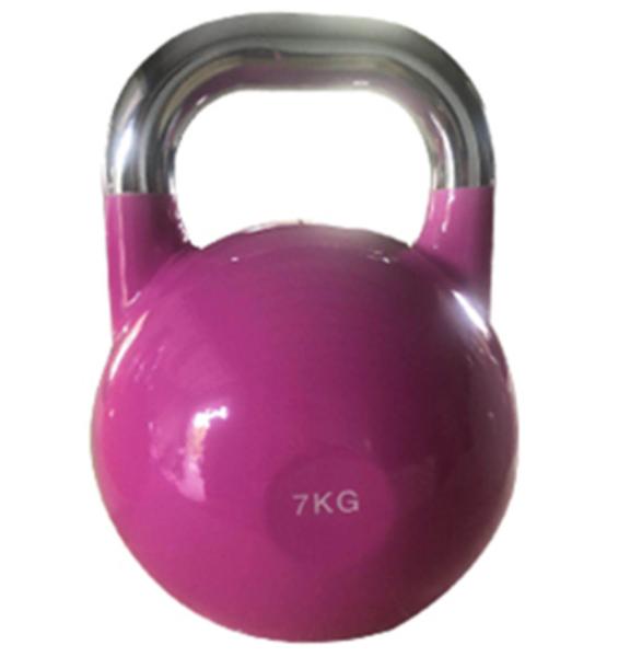 Powder Coated Cast Iron Kettlebell Weight For Full body workout and strength training different colors