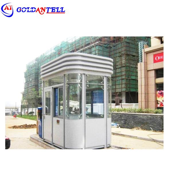 Modern Steel Security Guard House 1800x1800x2500mm Waterproof Customizable