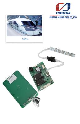 Lecteur de cartes hybrides motorisé par RFID avec l'interface d'USB, lecteur de cartes magnétique d'IC