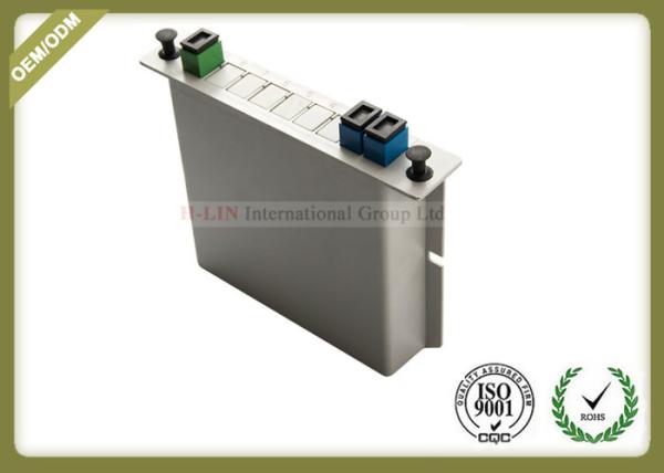 FTTH Passive Fiber Optic Splitter Insertion Type With SC Adapter