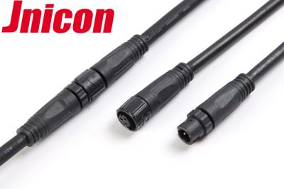 Os conectores circulares impermeáveis do fechamento rápido, o cabo moldado M12 Waterproof conectores