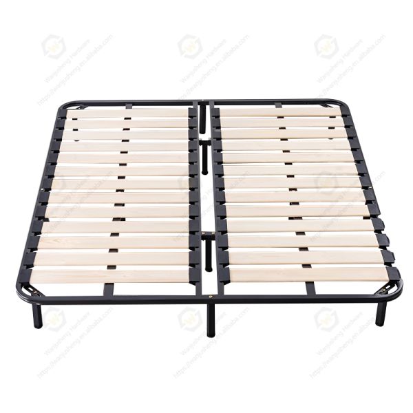 Modern Style Easy to Assemble Wholesale Sale Load Bearing Bed Metal Accessories Bed Frame for Apartment Dormitory
