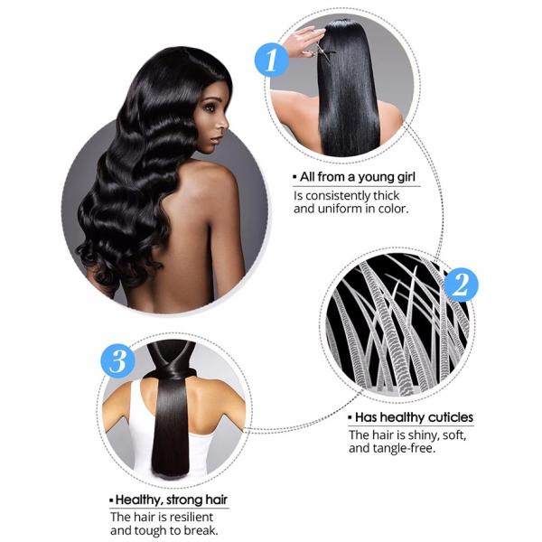 Мягкий черный бразильский Веаве волос, отсутствие запутывая бразильских человеческих волос Ремы девственницы