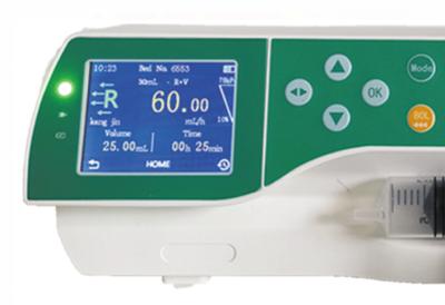 10ml/h Medical Syringe Pumps 1.5Kg Touch Screen Easy Control