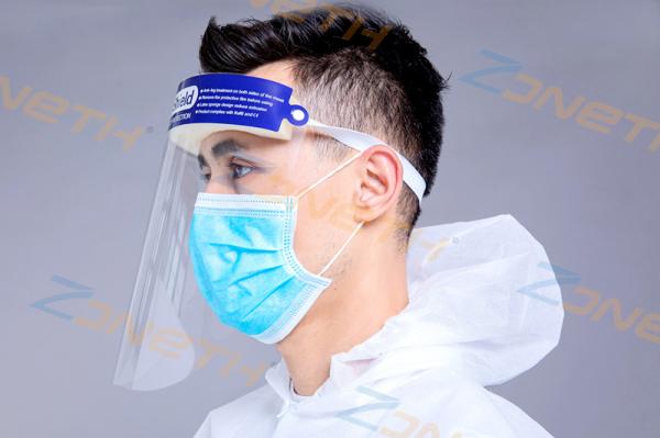 High Transmittance PET Medical Grade Face Shield