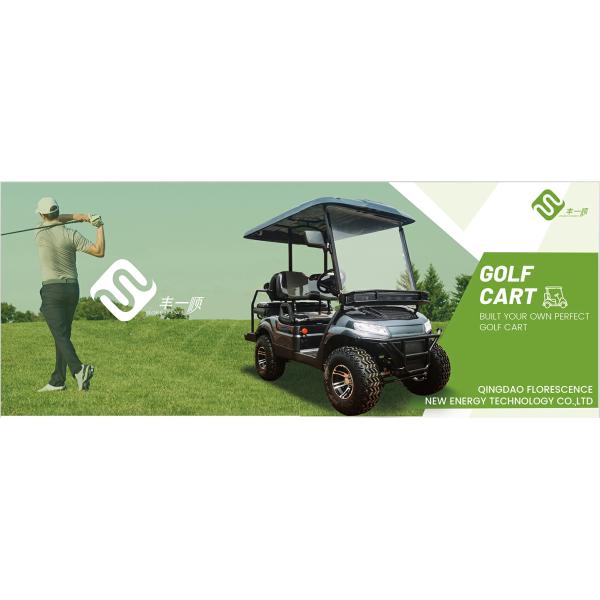 Aetric 4x4 Электрическая тележка для гольфа 8 Пассажир 10-дюймовая шина