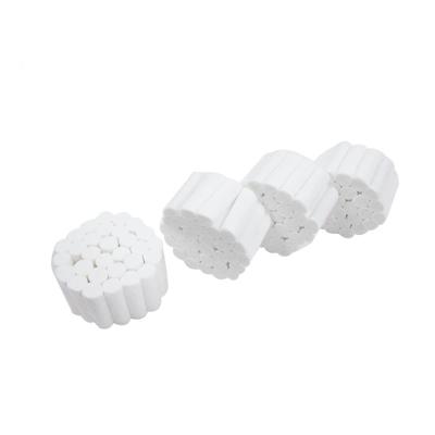 Algodão 10X38mm dental descartável absorvente estéril Rolls