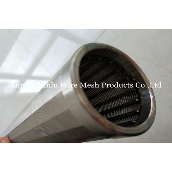 Electrolytic Polishing Stainless Steel 304 316L Johnson Filter Tube for Water Well Filtration