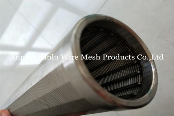 Johnson Type Wedge Wire Stainless Steel Filter Screen Element Cylindrical Screen