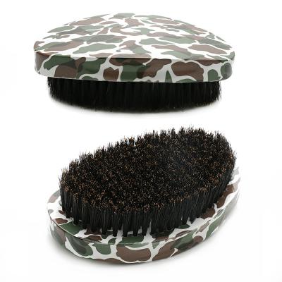 Camuflagem personalizada 360 Brush Wave Soft Curve Palm Extension Growth Hair Brush