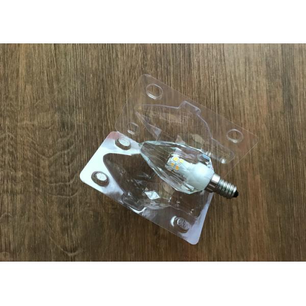 450lm Dimming Led Candle Lights , 4.3w 2700k Light Bulb Crystal E12 Base
