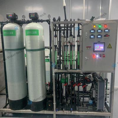 Systèmes d'eau ultra pure 300L/H avec osmose inverse à deux étages + installation EDI