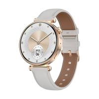 HK41 Femmes Smart Watch 1.32 pouces BT Appel Moniteur de sommeil Smart Watch avec fréquence cardiaque