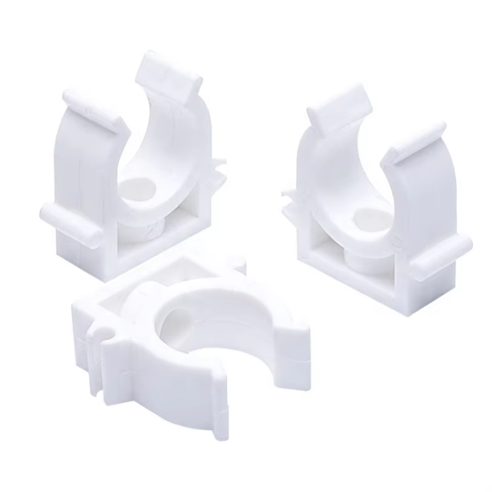 High Durability Plastic Tube Clips 25MM Eco Friendly For Household