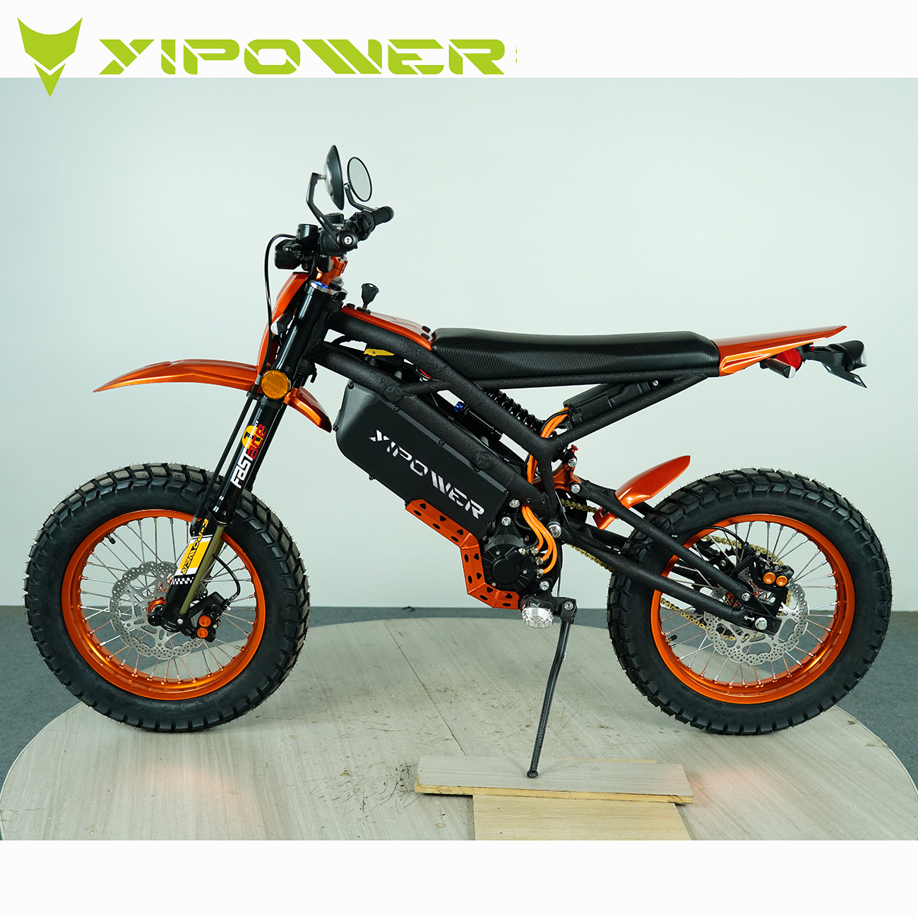 4000W Rated Power Electric Dirt Bike with 72V40Ah LG Cells and Adjustable Suspension for High Torque Off-Road Performance