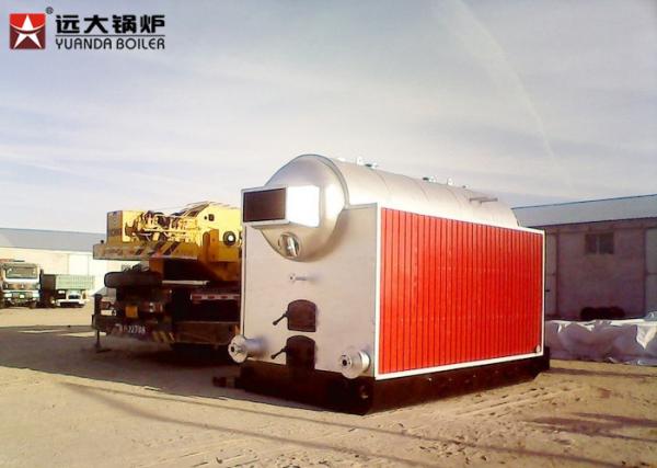 Water Tube Coal Hot Water Boiler , Biomass Bagasse Fired Hot Water Boiler