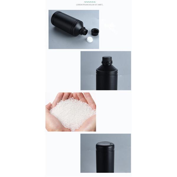 1L Round Bottles Used Chemical Food Health And Black Light