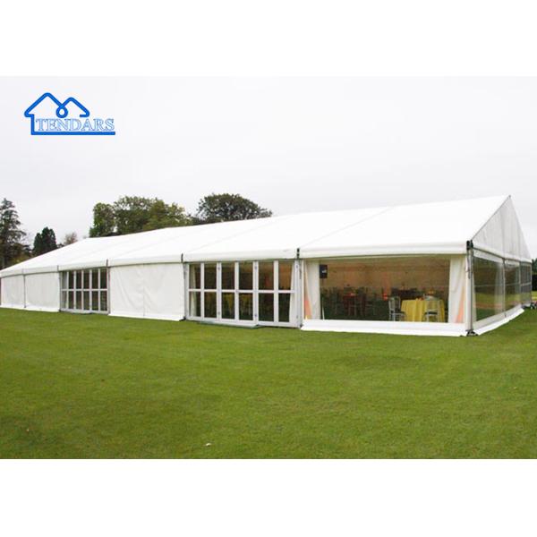 Anchored BBQ Party Marquee Tents Hard-Pressed Aluminum Double-Layer Roof Grand Canopy Structure