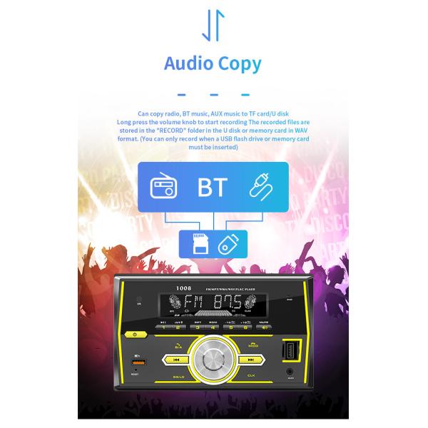 CE андроида планшета держателя автомобиля Bluetooth DIN MP3 2