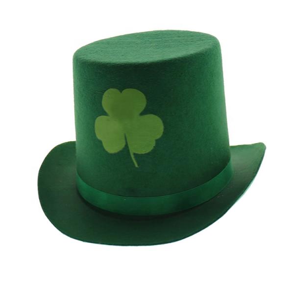 Шляпы фестиваля ирландского зеленого цвета Shamrock шляпы дня St Patricks фестиваля верхние в стиле фанк