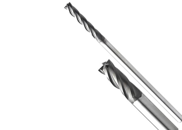 Fraise en bout de diamant pour la cannelure 4 titanique en acier trempé en aluminium du graphite 2