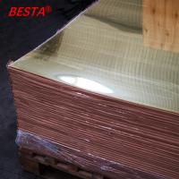 Tailles personnalisées standard feuille acrylique extrudée haute réflectivité résistante aux intempéries