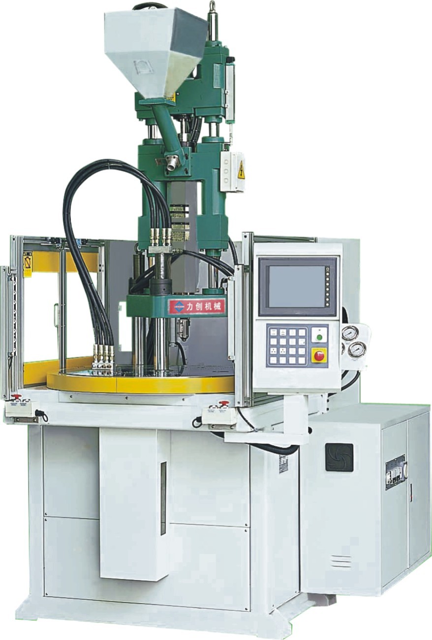 Rotary Turntable Vertical Injection Molding Machine For Golf Products