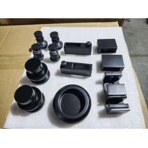 Tous les accessoires de salle de douche inclus Fixation en verre Poulie de porte coulissante et pièces de verrouillage pour une installation facile et durable