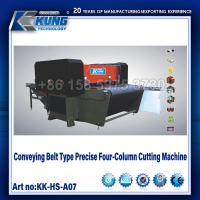 Máquina de corte hidráulica de plano tipo plataforma deslizante Máquina de fabricação de sapatos