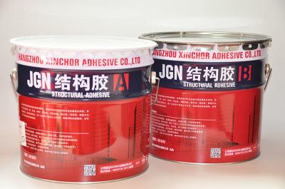 Buildings Safe Steel Bond Glue No Shrinkage Good Toughness Impact Resistance