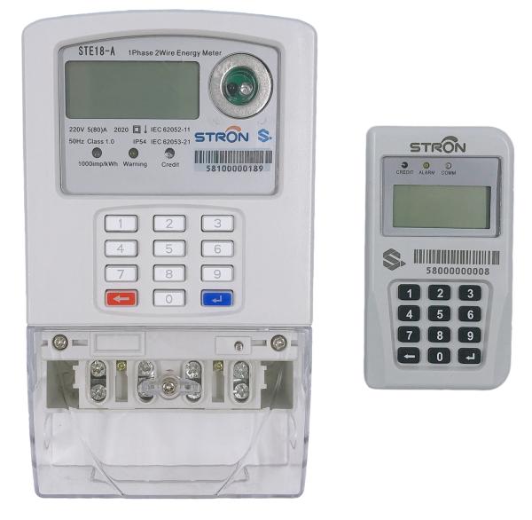 LORA-RF a dédoublé l'Anti-bourreur standard de STS de clavier numérique que la fonction a payé d'avance le mètre de l'électricité de Smart monophasé avec CIU